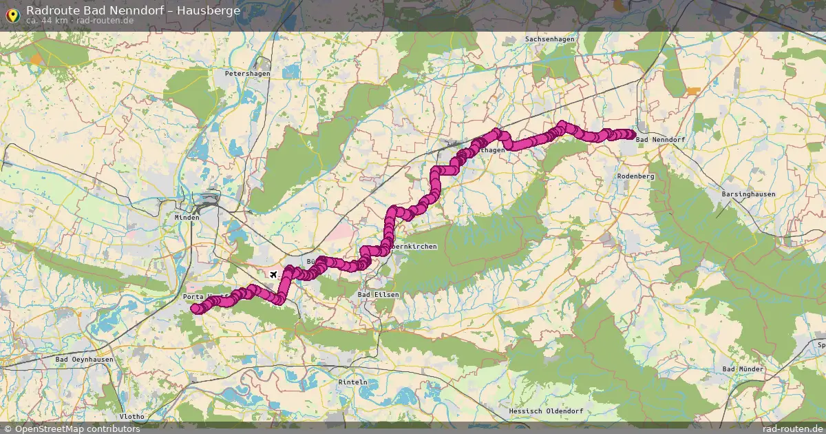 Radtour Bad Nenndorf – Hausberge