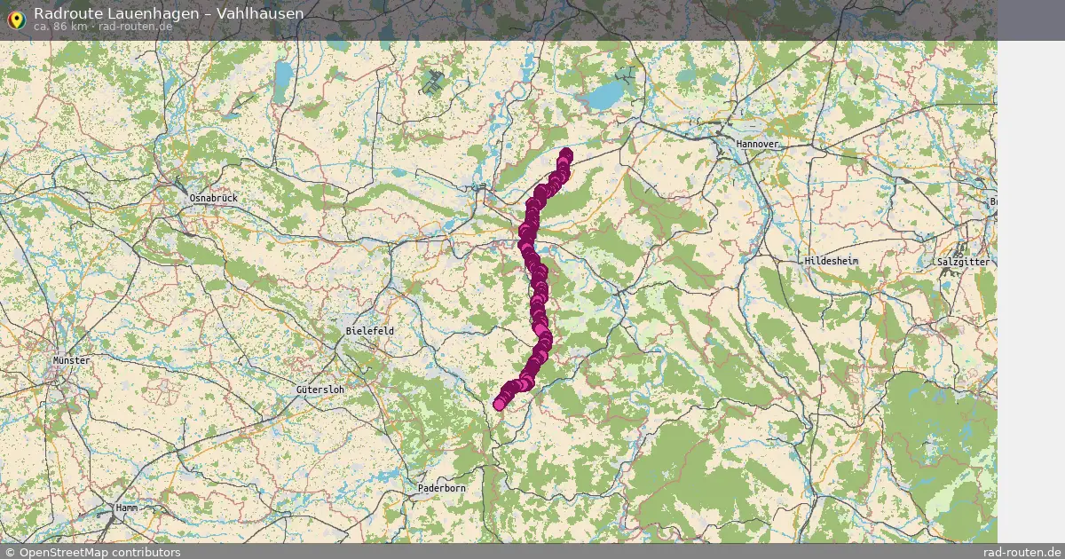 Radtour Lauenhagen – Vahlhausen
