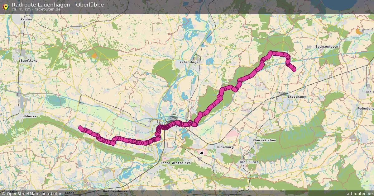 Radtour Lauenhagen – Oberlübbe