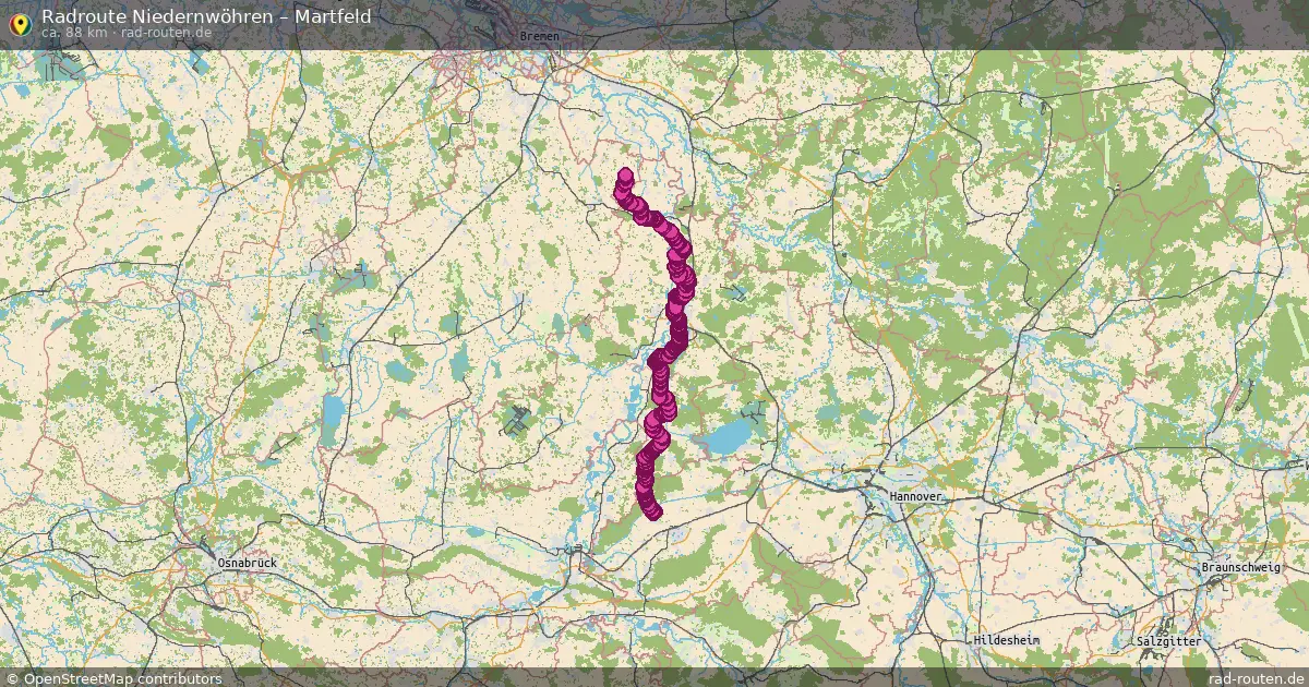 Radtour Niedernwöhren – Martfeld