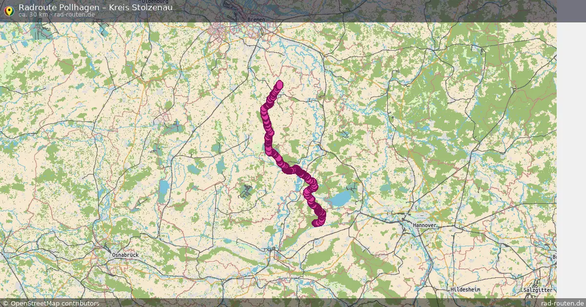 Radtour Pollhagen – Kreis Stolzenau