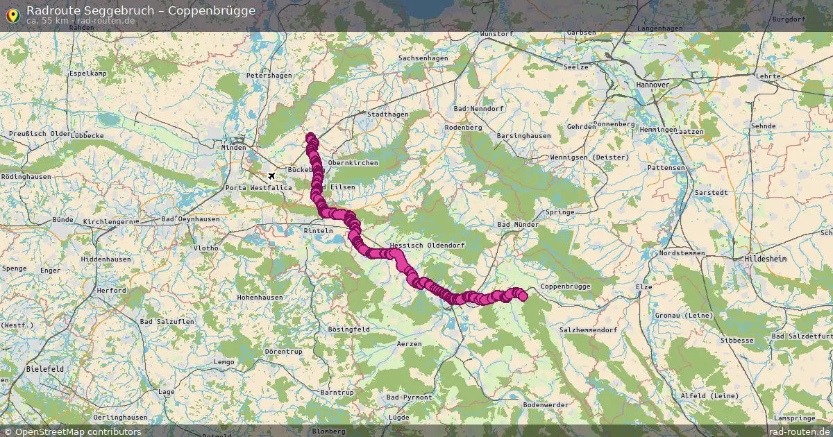 Fahrradroute Seggebruch – Coppenbrügge