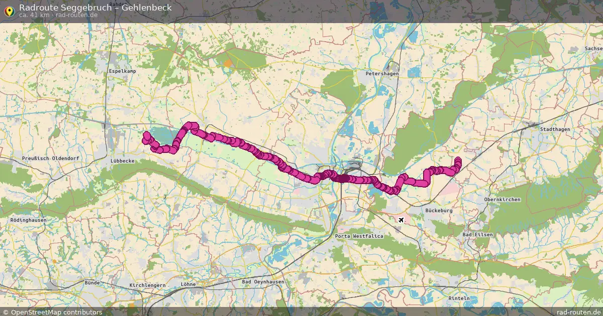 Radtour Seggebruch – Gehlenbeck