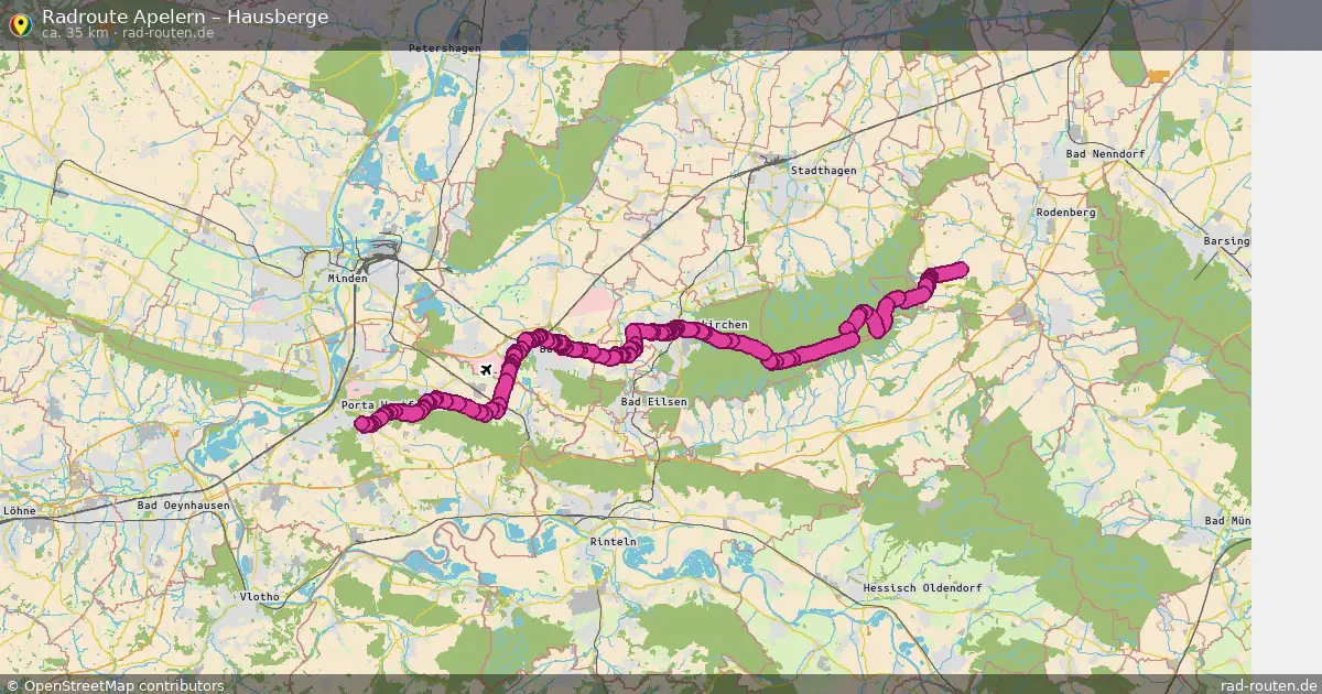 Radtour Apelern – Hausberge