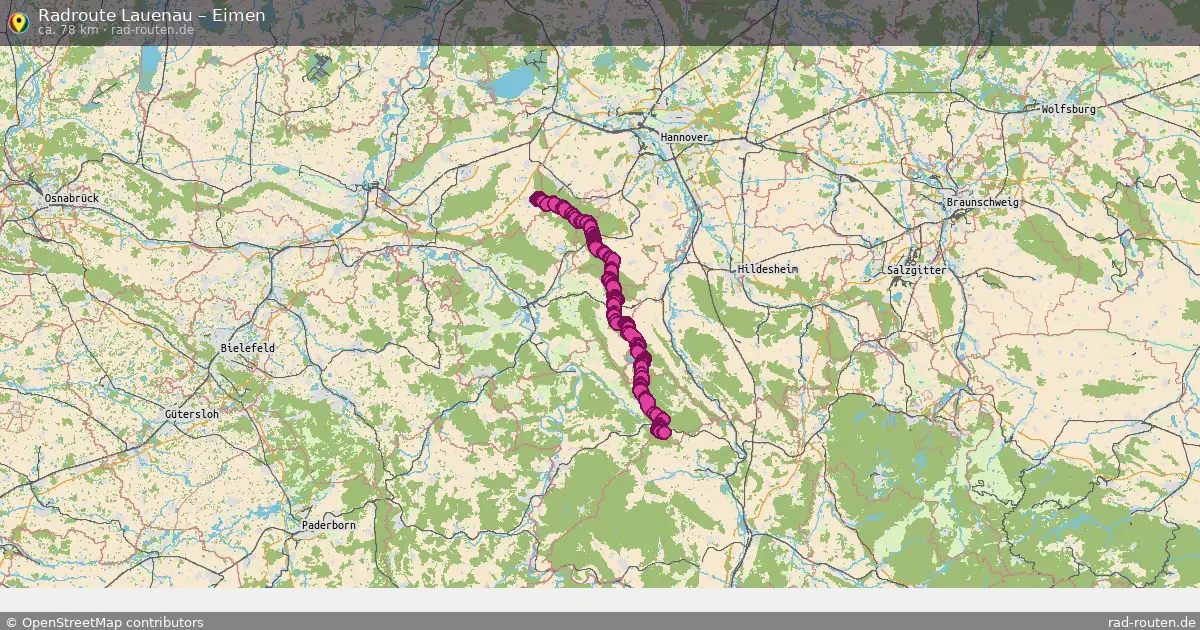 Radtour Lauenau – Eimen