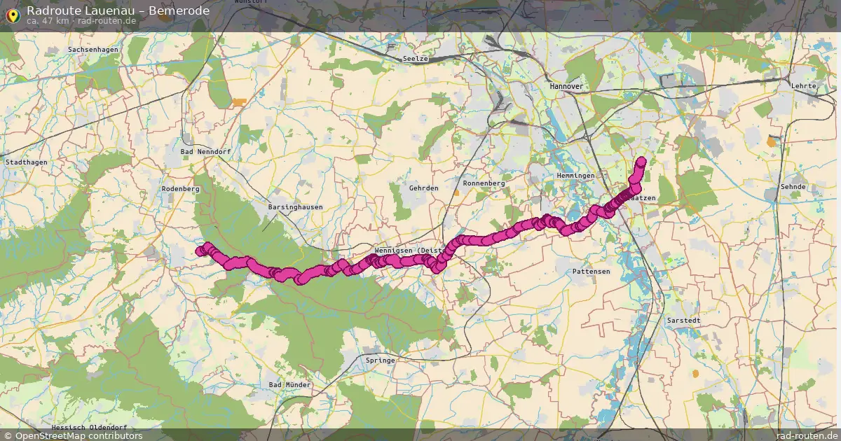 Radtour Lauenau – Bemerode