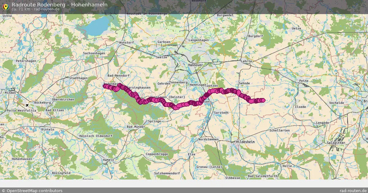 Radtour Rodenberg – Hohenhameln