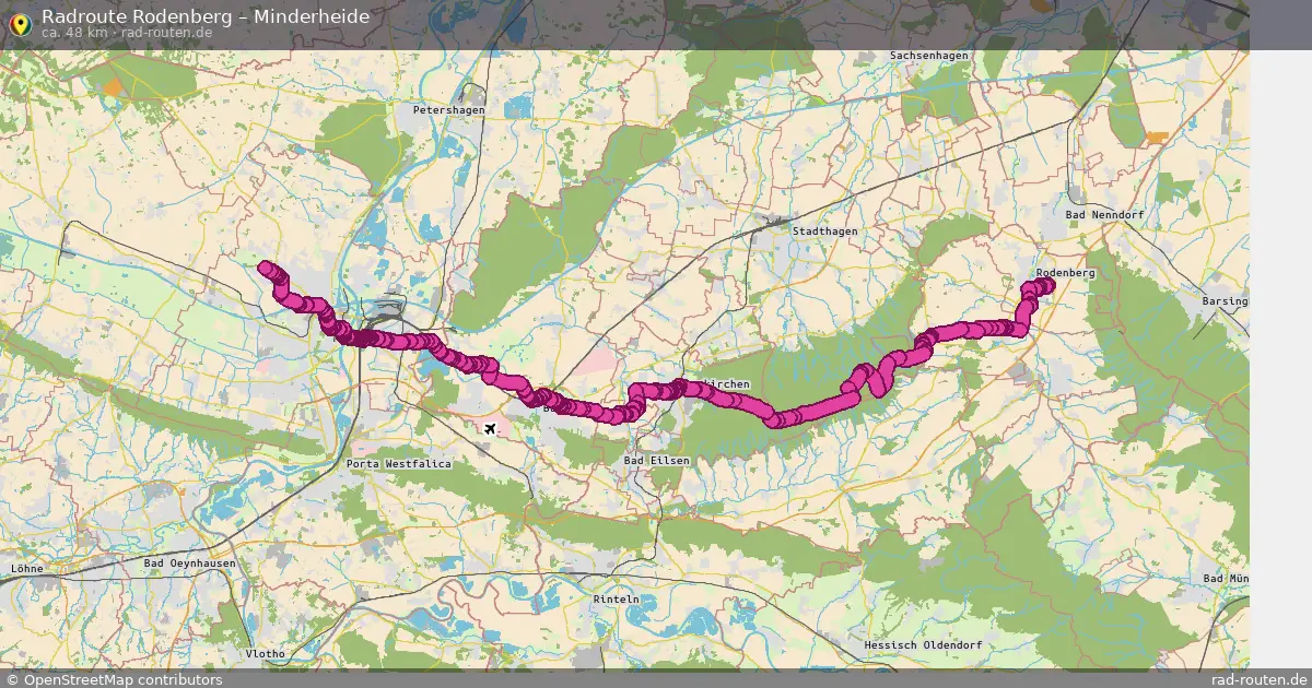 Radtour Rodenberg – Minderheide
