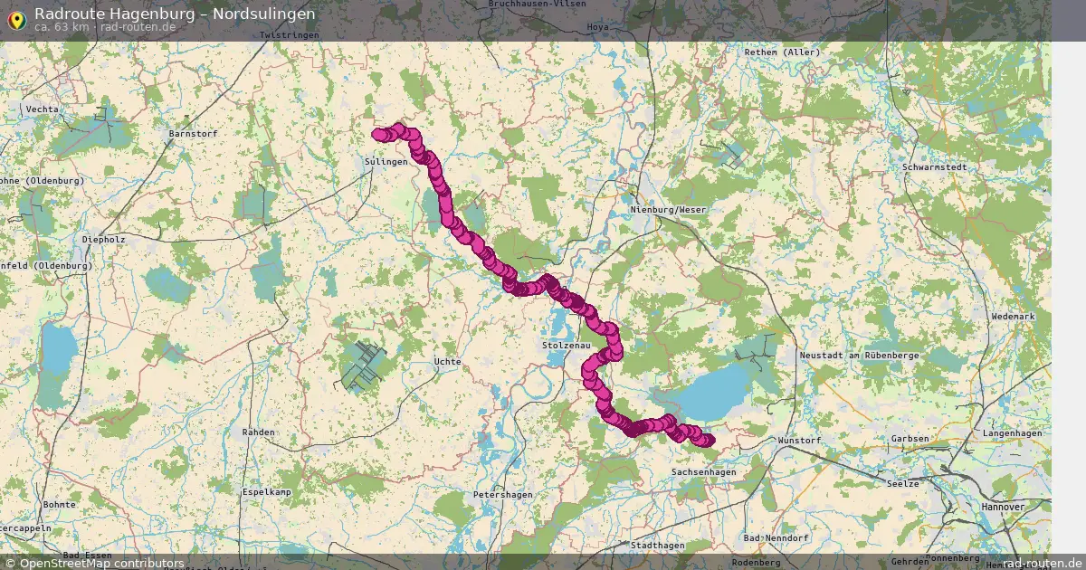 Radtour Hagenburg – Nordsulingen