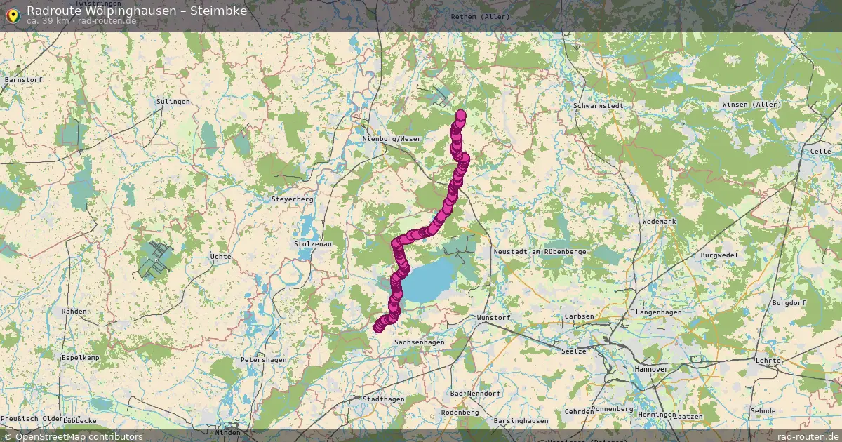 Radtour Wölpinghausen – Steimbke