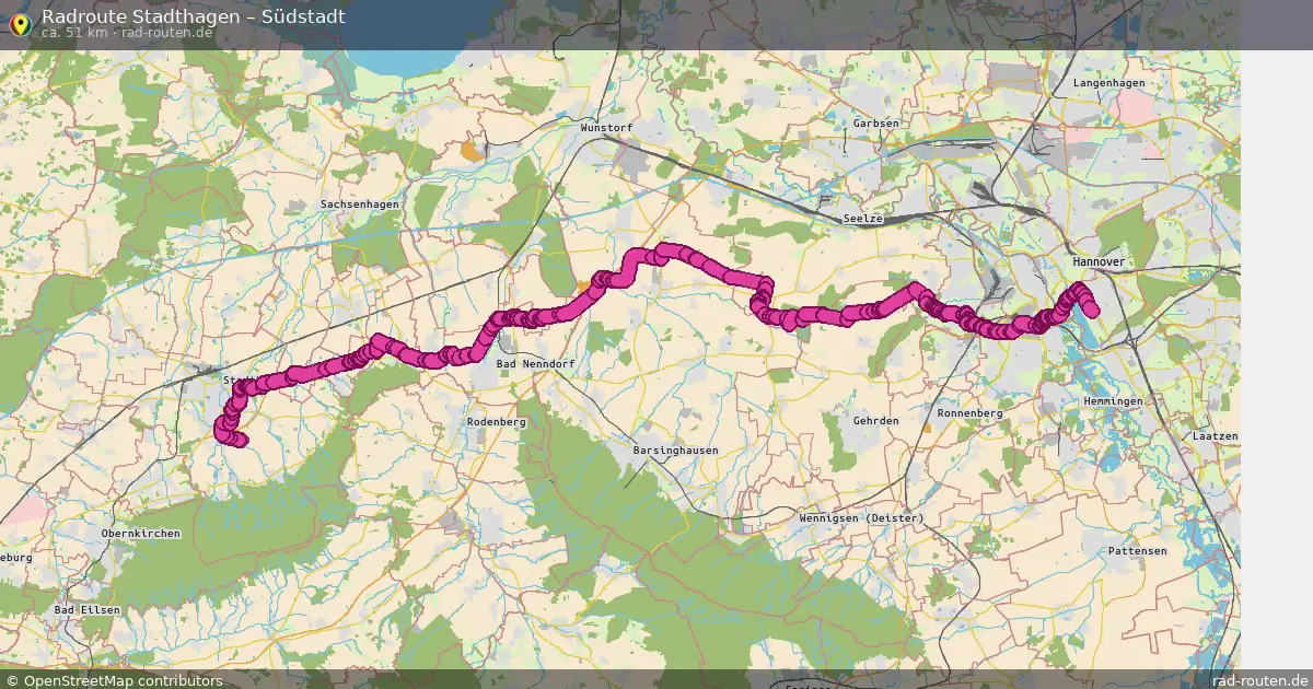 Radtour Stadthagen – Südstadt