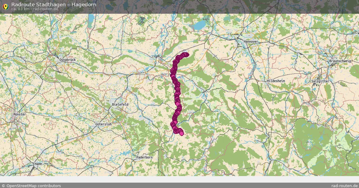 Radtour Stadthagen – Hagedorn