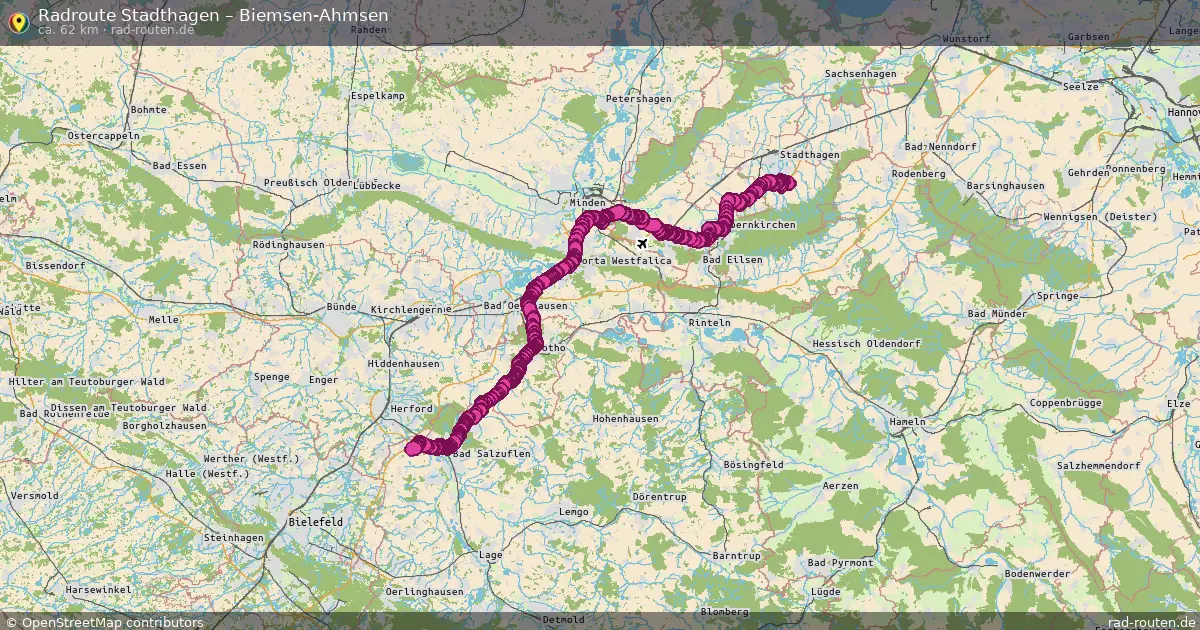 Radtour Stadthagen – Biemsen-Ahmsen