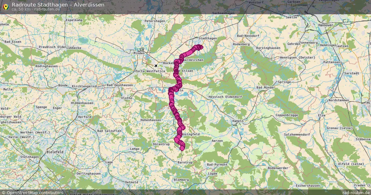 Radtour Stadthagen – Alverdissen