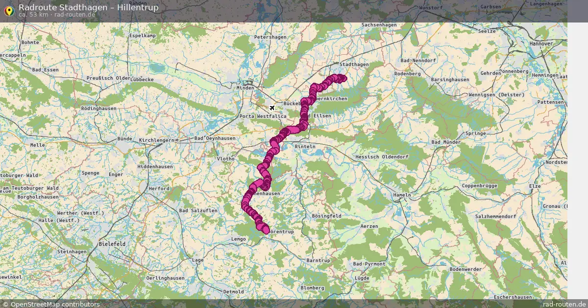 Radtour Stadthagen – Hillentrup