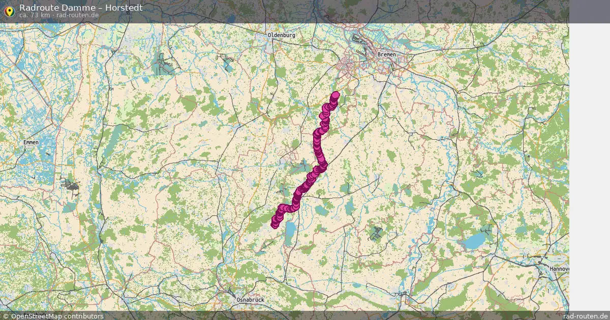 Radtour Damme – Horstedt