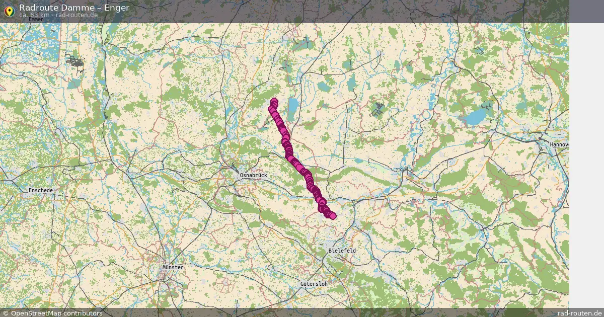 Radtour Damme – Enger