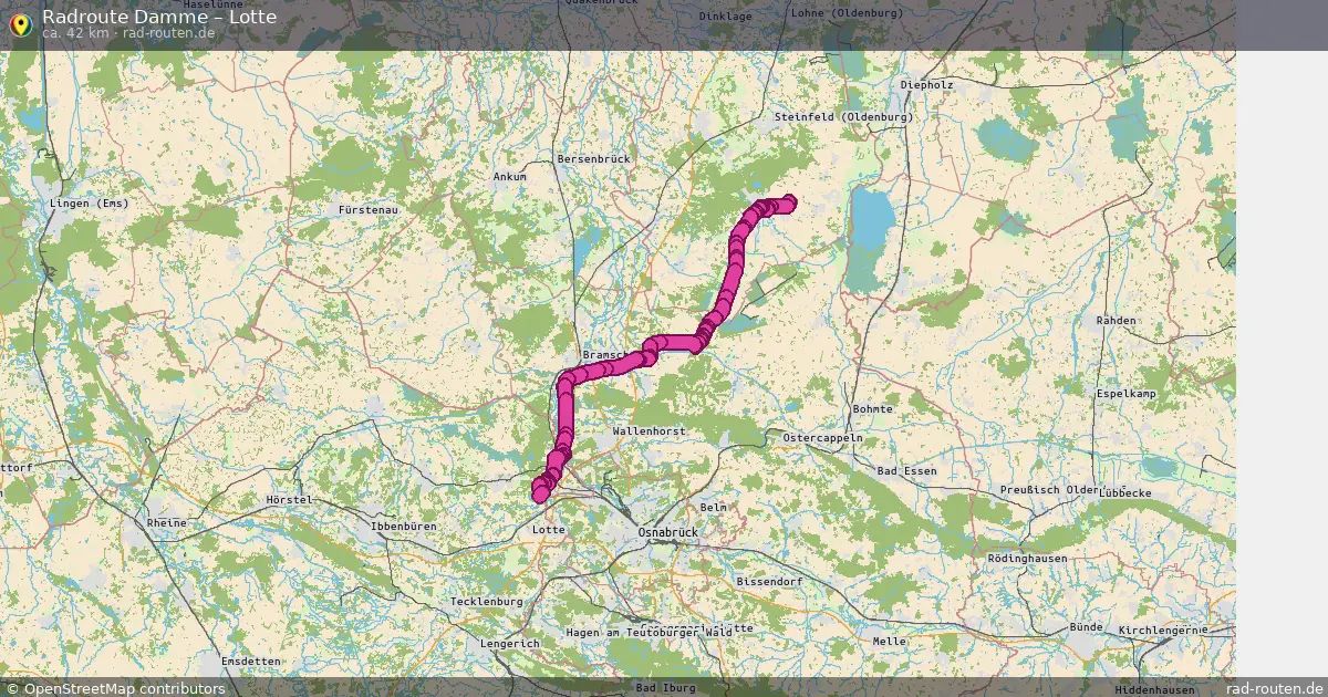 Radtour Damme – Lotte