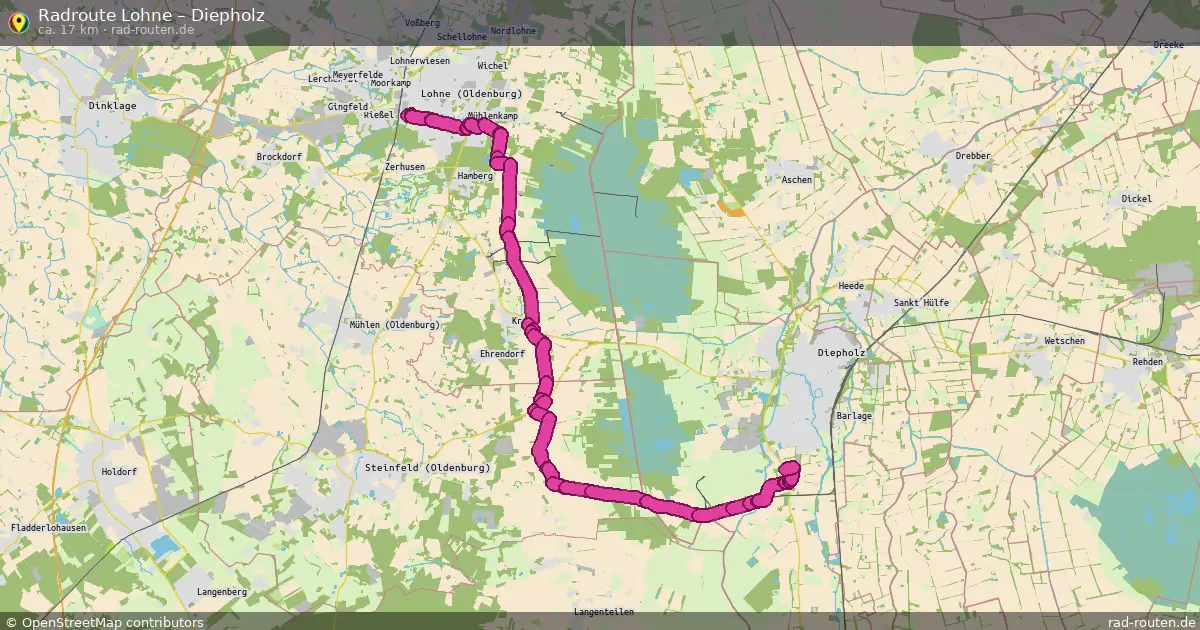 Radtour Lohne – Diepholz