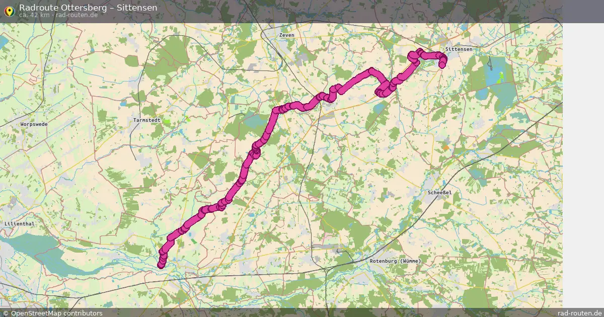 Radtour Ottersberg – Sittensen