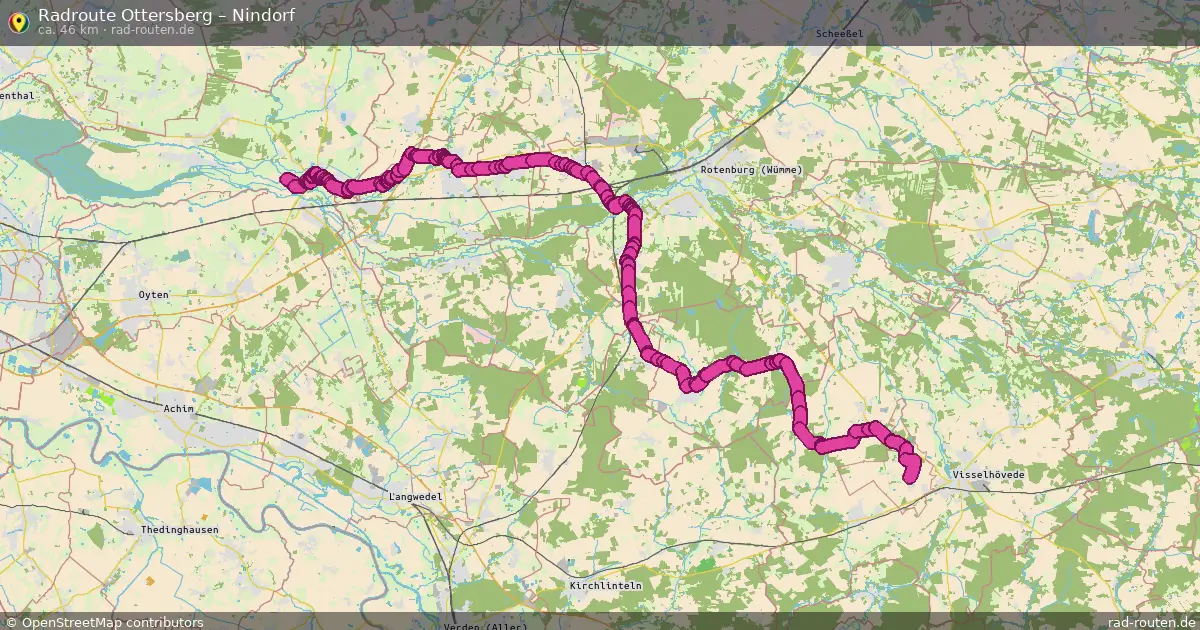 Radtour Ottersberg – Nindorf