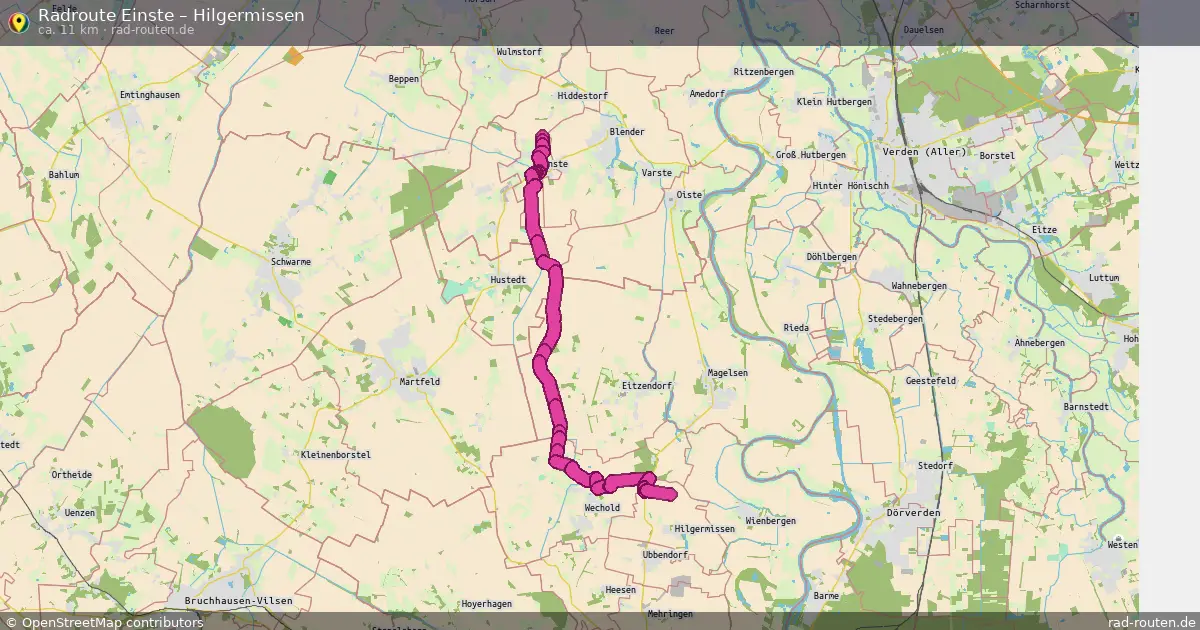Radtour Einste – Hilgermissen