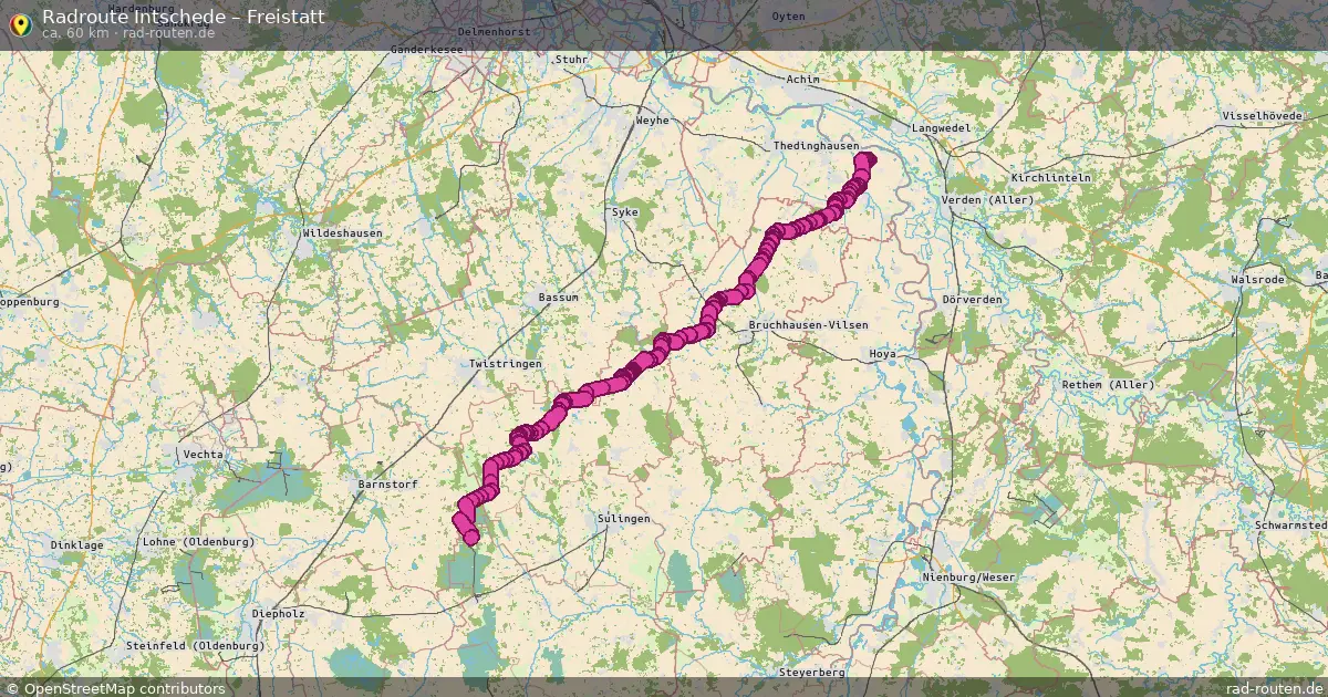 Radtour Intschede – Freistatt