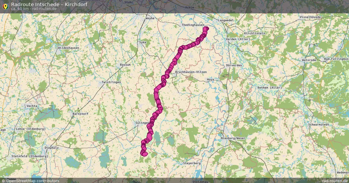 Radtour Intschede – Kirchdorf