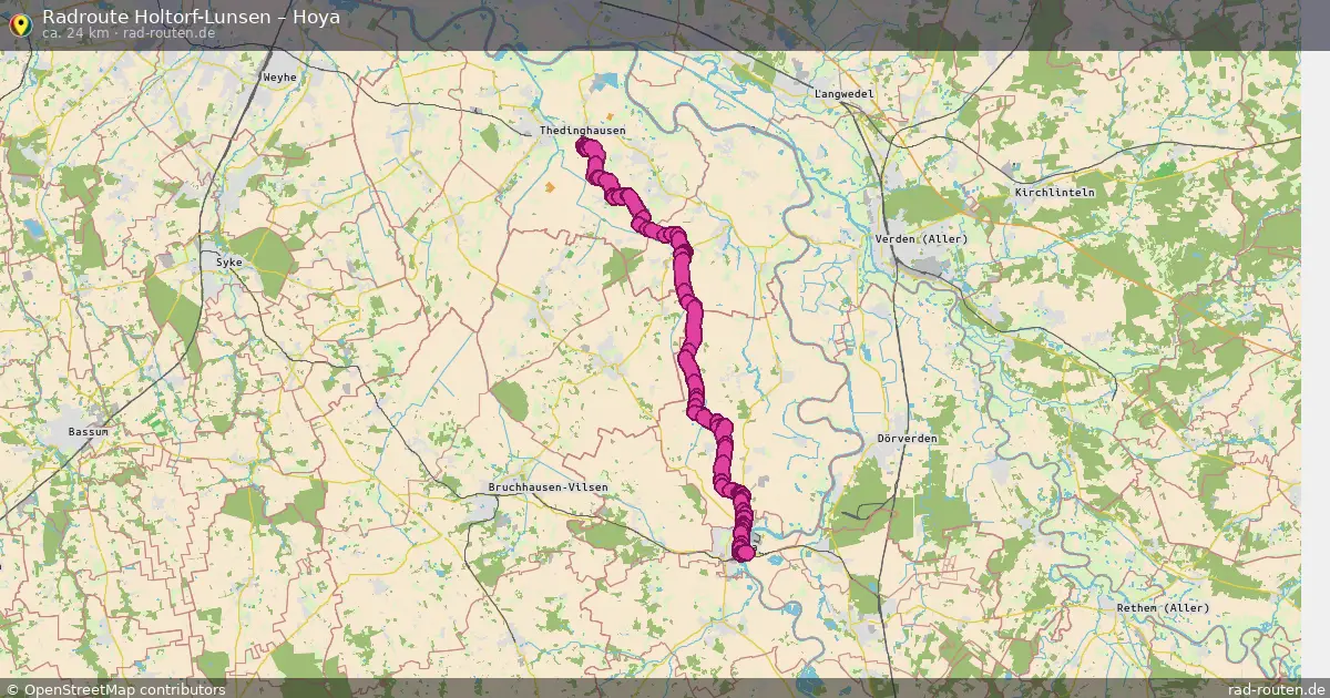 Radtour Holtorf-Lunsen – Hoya