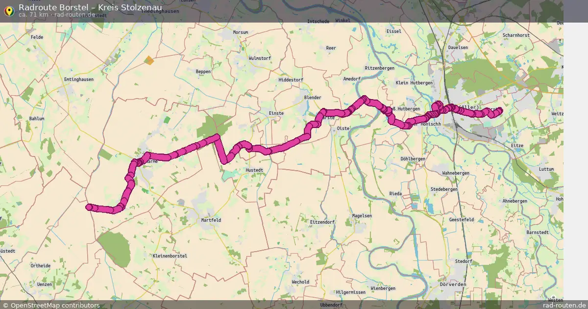Radtour Borstel – Wistedt