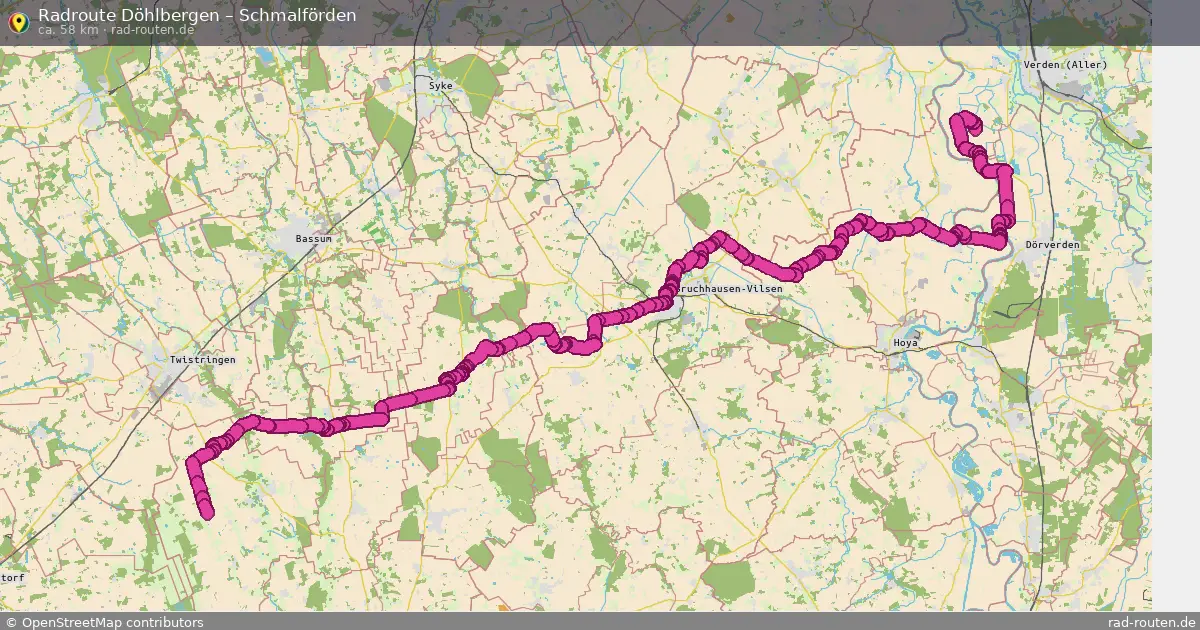 Radtour Döhlbergen – Schmalförden