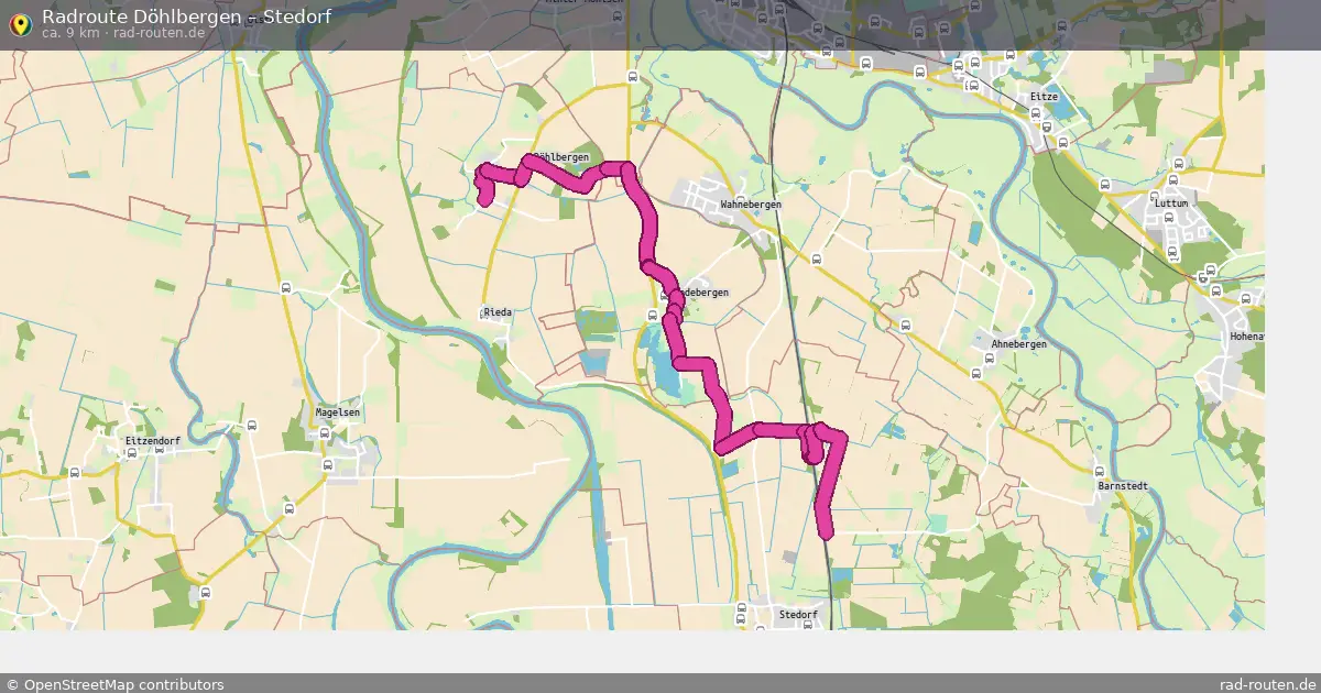 Radtour Döhlbergen – Stedorf