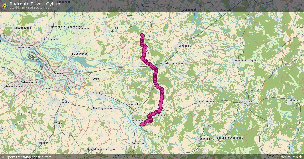 Radtour Eitze – Gyhum