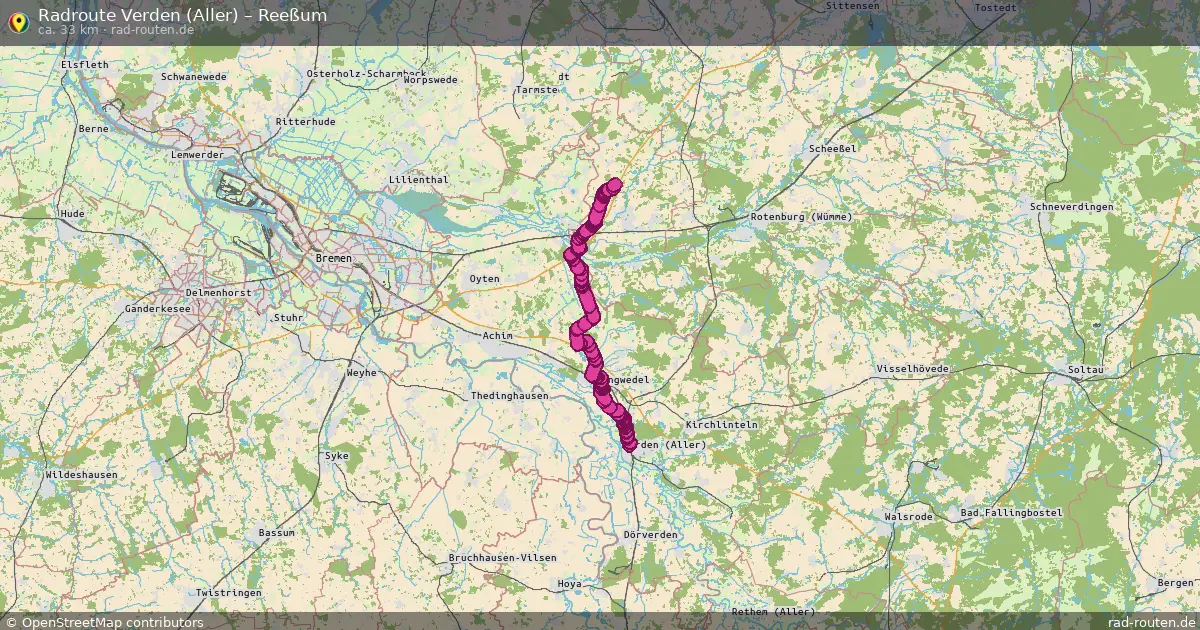 Radtour Verden (Aller) – Reeßum