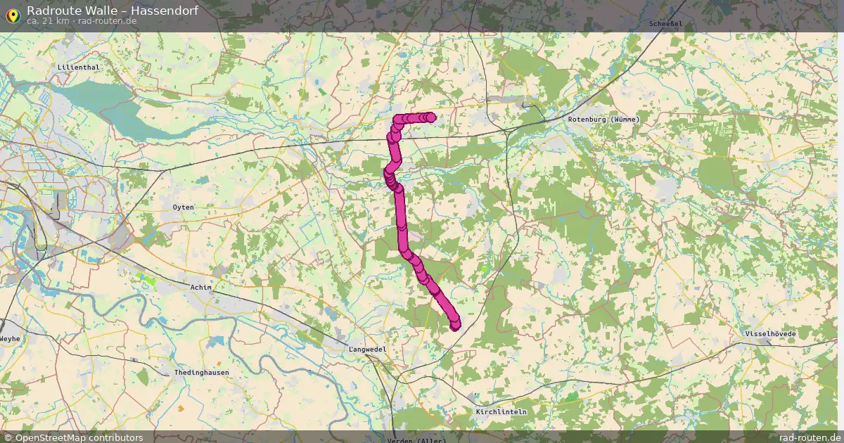 Radtour Walle – Hassendorf