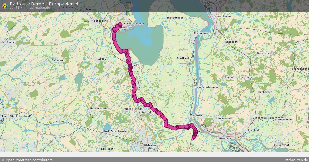 Radtour Berne – Europaviertel