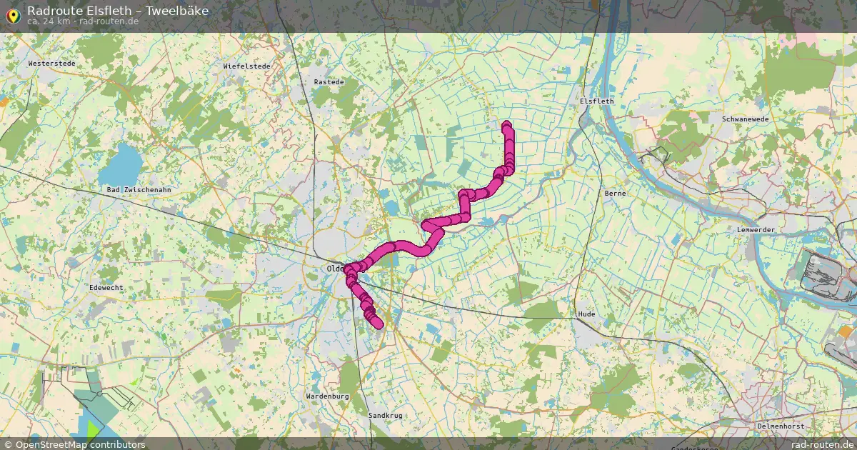 Radtour Elsfleth – Tweelbäke