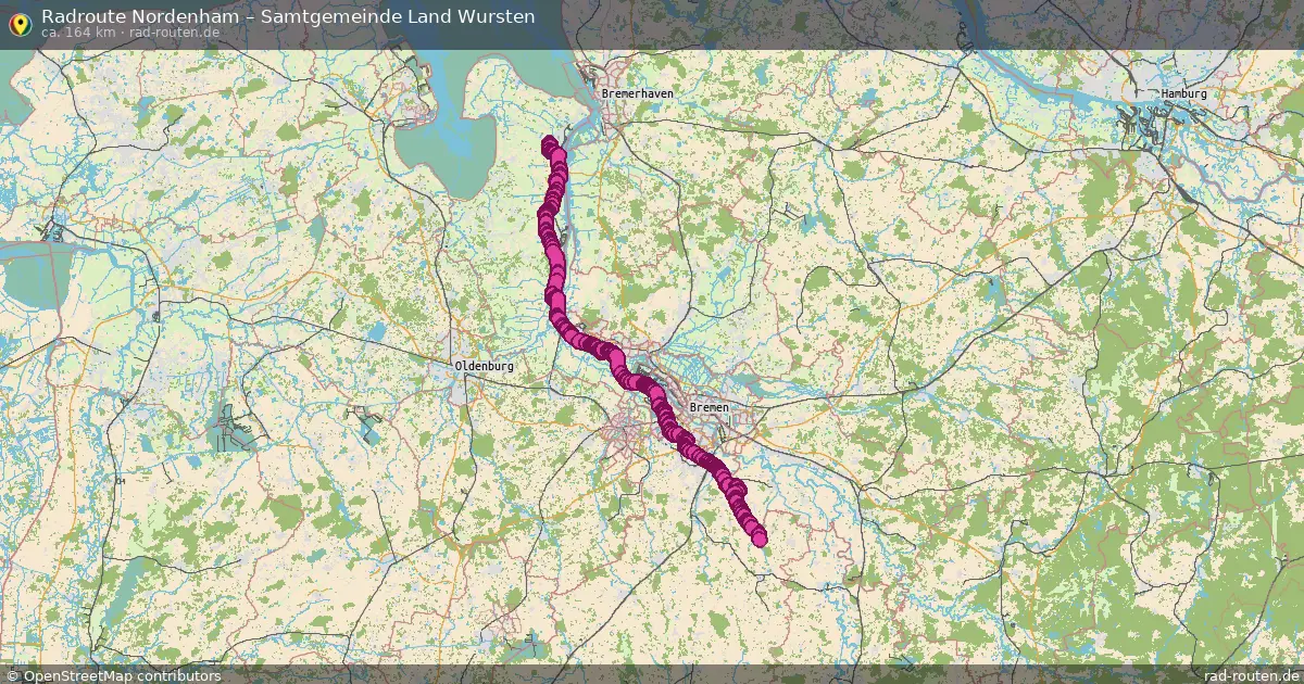 Radtour Nordenham – Samtgemeinde Land Wursten