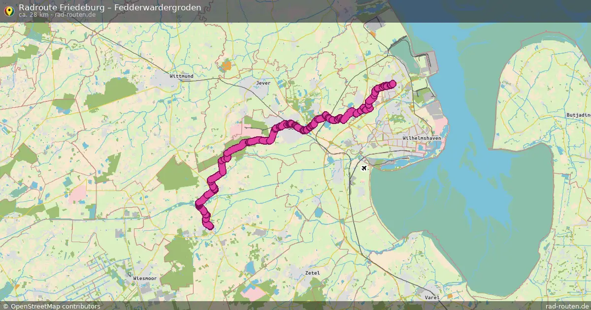 Radtour Friedeburg – Fedderwardergroden