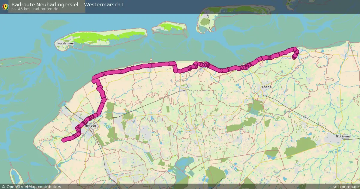 Radtour Neuharlingersiel – Westermarsch I
