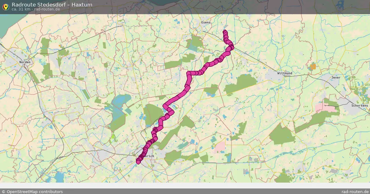 Radtour Stedesdorf – Haxtum