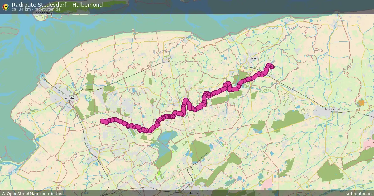 Radtour Stedesdorf – Halbemond