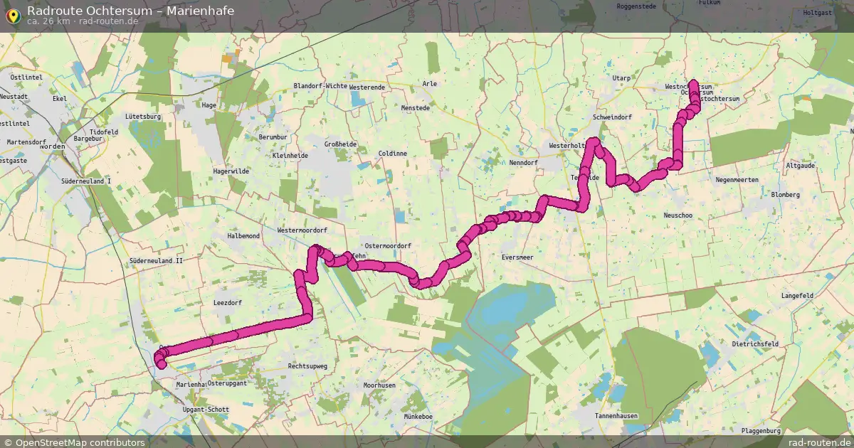Radtour Ochtersum – Marienhafe
