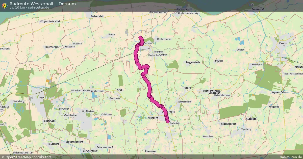 Radtour Westerholt – Dornum