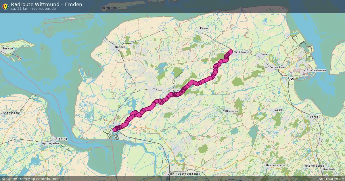 Radtour Wittmund – Emden