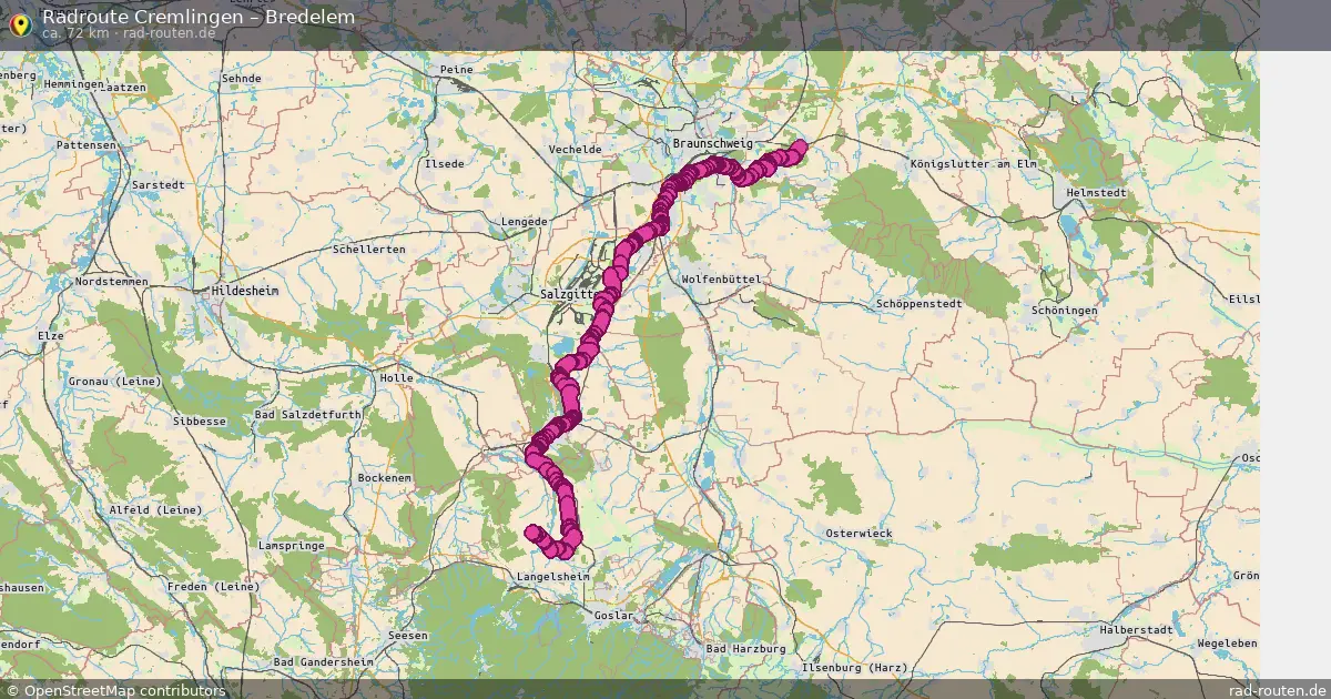 Radtour Cremlingen – Bredelem