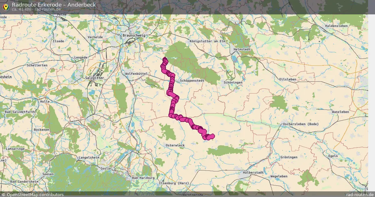 Radtour Erkerode – Anderbeck