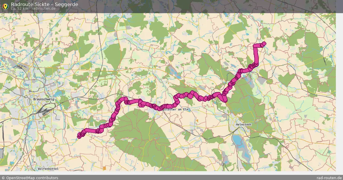 Radtour Sickte – Seggerde