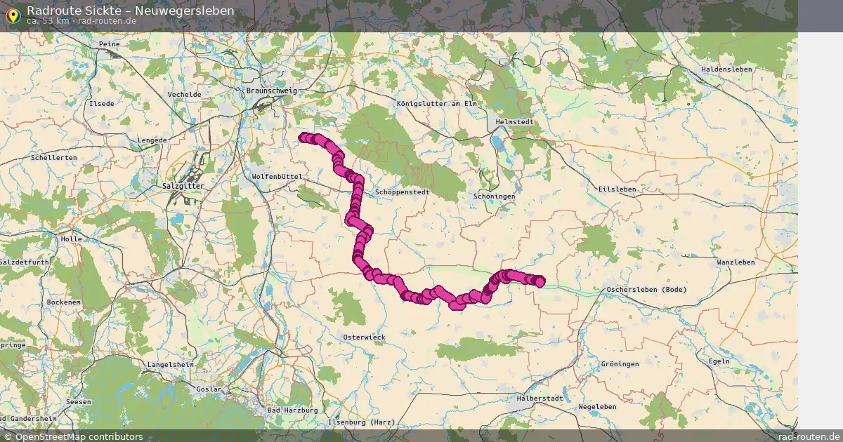 Radtour Sickte – Neuwegersleben