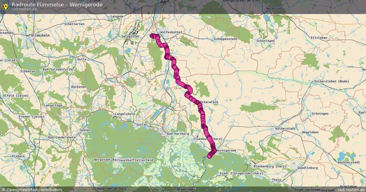 Radtour Fümmelse – Wernigerode